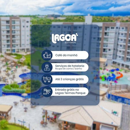 Lagoa Ecotowers Resort - Lagoa Oficial Caldas Novas Eksteriør bilde